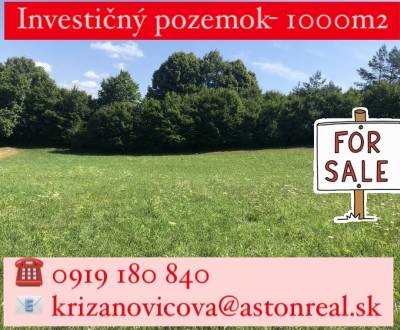 Sale Land – for living, Vieska Bezdedov, Púchov, Slovakia