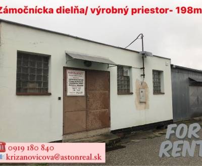 Rent Production premises, ČSA, Ilava, Slovakia