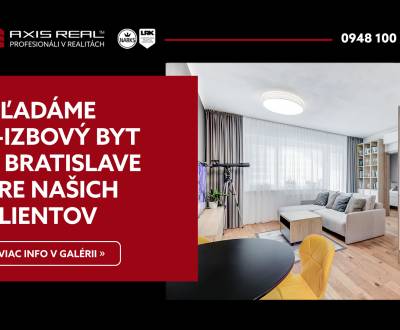 Sublease One bedroom apartment, One bedroom apartment, Bratislava - No