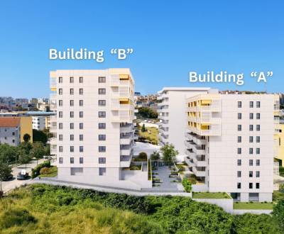 Croatia: Newbuild Studio-apartment in city-Split, Porta Split project