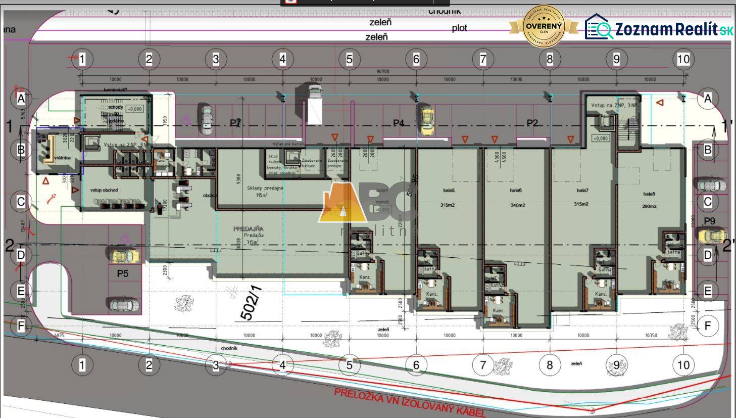 Sklady a výrobné priestory Banská Bystrica