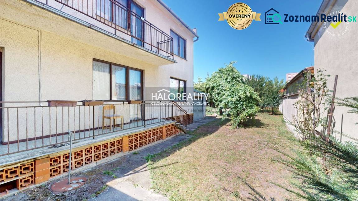 Family house in Malacky with a spacious garden, terrace, and green front yard.