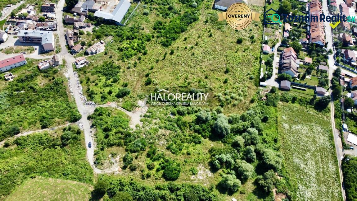 Aerial view of green areas in Tornala suitable for residential plots.