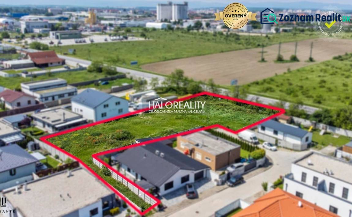 Plots in Senec ideal for living in a quiet environment close to urban infrastructure.