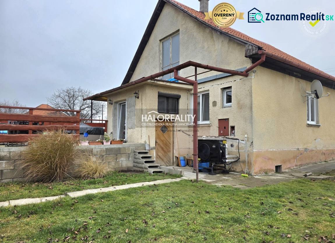 A family house in Čereňany with a landscaped garden and terrace.