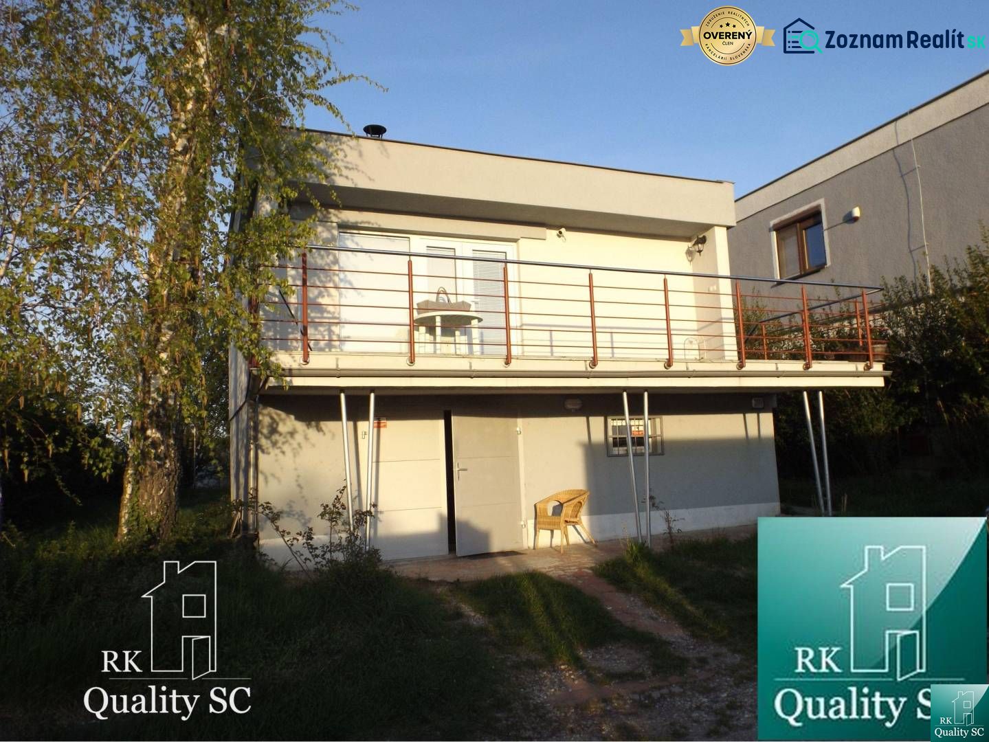 Cottage at SUNNY LAKES SOUTH in Senec with a garden and terrace.