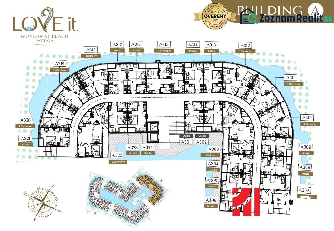 Two bedroom apartment Sale reality Pattaya