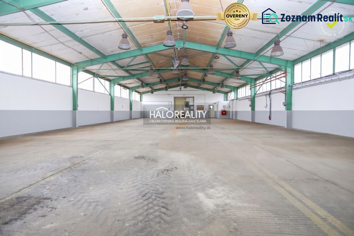 Production facilities with high ceilings and steel construction.