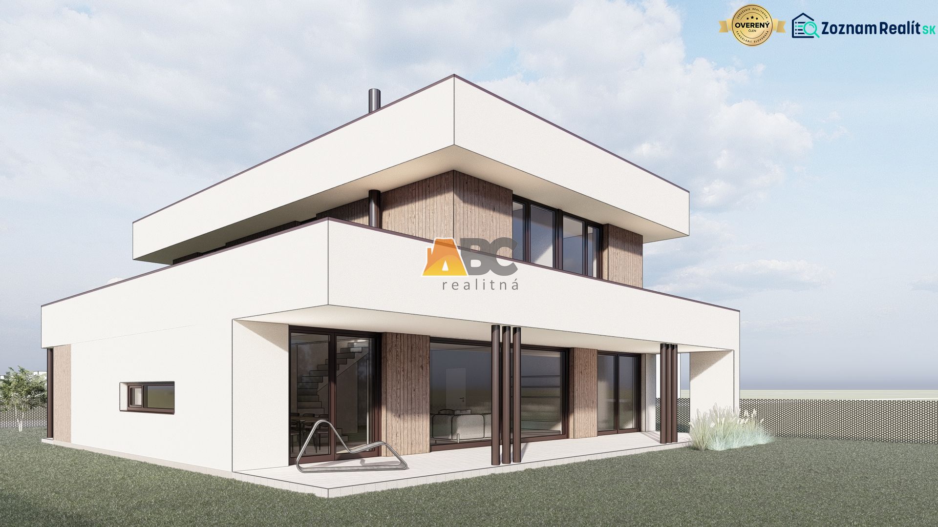 A family house in the Sliač area on plots designated for residential use.