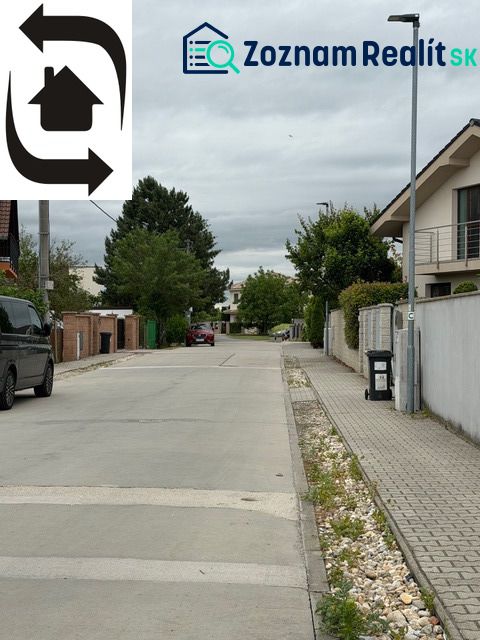 Street in Bratislava - Jarovce, suitable for plots - residential, family house development.