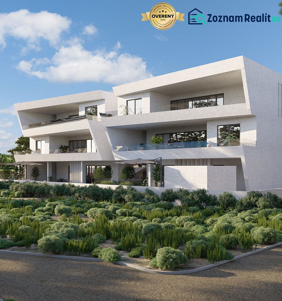 A newly built 4-room apartment in Ugljan with green surroundings and spacious terraces.