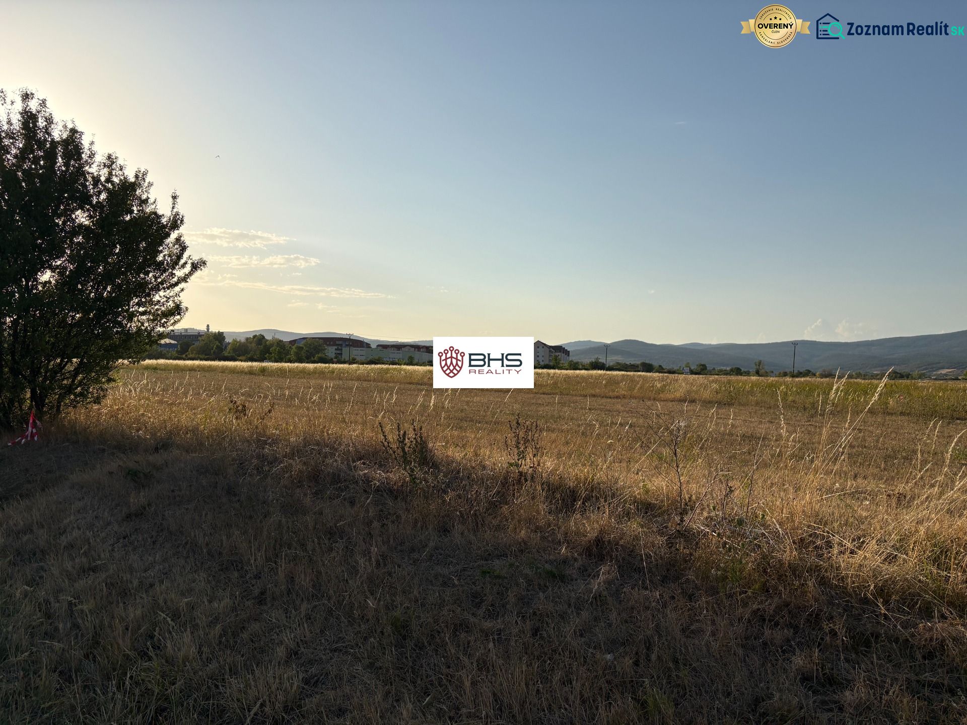 Lands - commercial on Šenkvická Road in Pezinok, surrounded by nature and buildings.