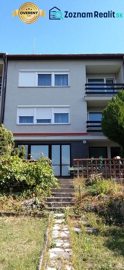 A family house on Astrova Street in Banská Bystrica with a garden and a terrace.