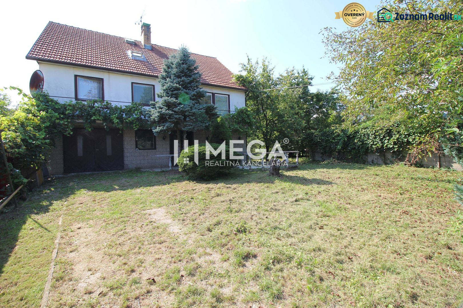 Family house on Kudlovska Street in Humenne with a well-maintained garden and terrace.