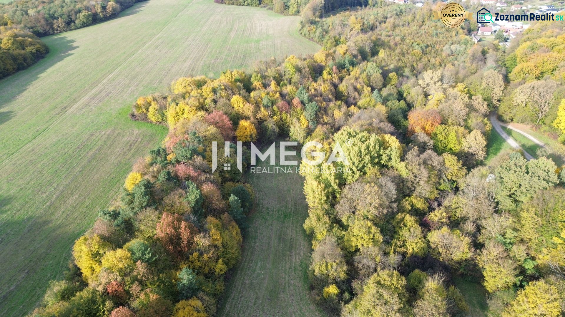 Autumn landscape in Jasenov on Jasenov Street, surrounded by forests and unique properties.