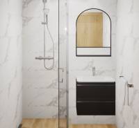 4-izbový byt_ul. Watsonova_vizualizácia_ kúpeľňa sprchovací kút_ZARA reality