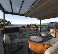CROATIA - Apartment with roof terrace - MANDRE, island Pag