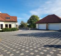 A family house on Dolnočermánska Street in Nitra with a spacious yard and a garage.