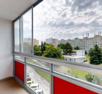 View from the balcony of a 3-room apartment on Povstania čes. ľudu in Košice, Dargovských hrdinov district.