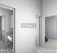 Interior of commercial premises with a toilet and a view of the garden.