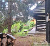 A wooden family house surrounded by nature and wood in Ružomberok.