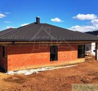 A family house under construction in the countryside surrounded by nature, peaceful environment, spacious plot.