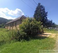 Old house by the road surrounded by greenery, suitable for living on a plot in nature.