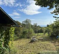 A rural view from the property with greenery and a part of a family house.