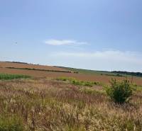 A view of the vast fields in Cabaj-Čápor designated for housing.