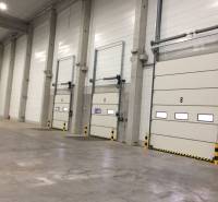 Space with loading docks number eight to ten in warehouses and halls.