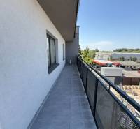 Balcony in a 2-room apartment on Pezinská Street in Malacky.
