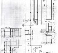 Building extension plan with detailed floor plans and sections of production areas.