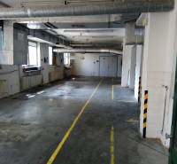 Bright manufacturing spaces with piping and marked zones on the floor.