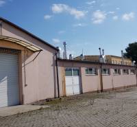 A building in the area of warehouses and halls on Kpt. Nálepku Street in Ilava.
