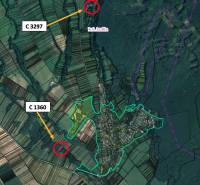 Lutila: Agricultural and forest land with marked parcels and cadastral boundaries.