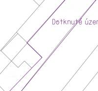 Land plots layout in Povoda with the real estate agency logo, designated for residential purposes.