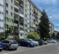 Exterior of an apartment building with parking on Okružná Street in Stará Ľubovňa.