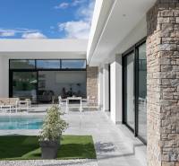 Villa in Calasparra with a pool, comfortable exterior with a terrace and garden.