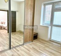 3-bedroom apartment with laminate flooring, a large mirror, and white walls.