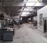 Large space in warehouses and halls with machines and equipment for various tasks.