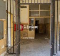 Abandoned commercial spaces with damaged walls and electrical wiring.