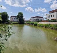 The body of water adjacent to the 2-room apartments on Vtáčia Street in Senec.