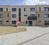 Apartment building on Pezinok Street in Pezinok offering 2-bedroom apartments with a different facade.