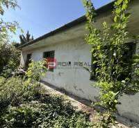 Lands - housing on Holubyho Street in Pezinok, surrounding plants near the older building.