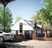 Plots - residential on Holubyho Street in Pezinok. Garage parking by the house.