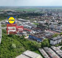 Aerial view of Plots - housing in Pezinok, location Šenkvická cesta.