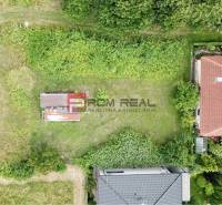 Aerial view of the location for plots - housing in Marianka, Na Tálkoch.