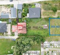 Aerial view of plots - housing in Marianka on Na Tálkoch street, size 355 m².