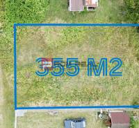 Aerial view of the property - residential area in Marianka on Na Tálkoch street, area of 355 m2.