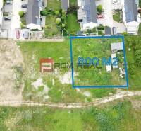 Aerial view of an 800 m² residential plot, Marianka, Na Ovsisku.
